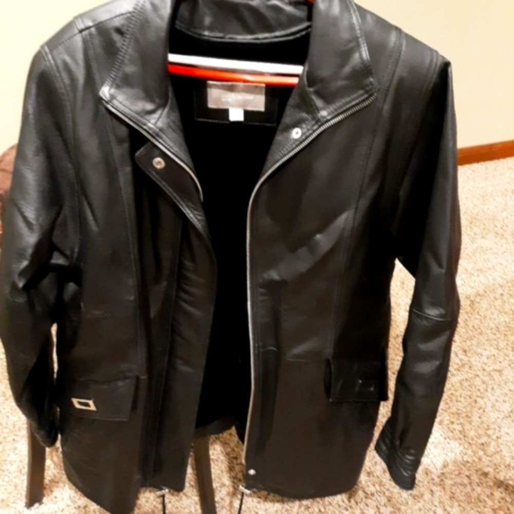 Womens Leather Jacket.
